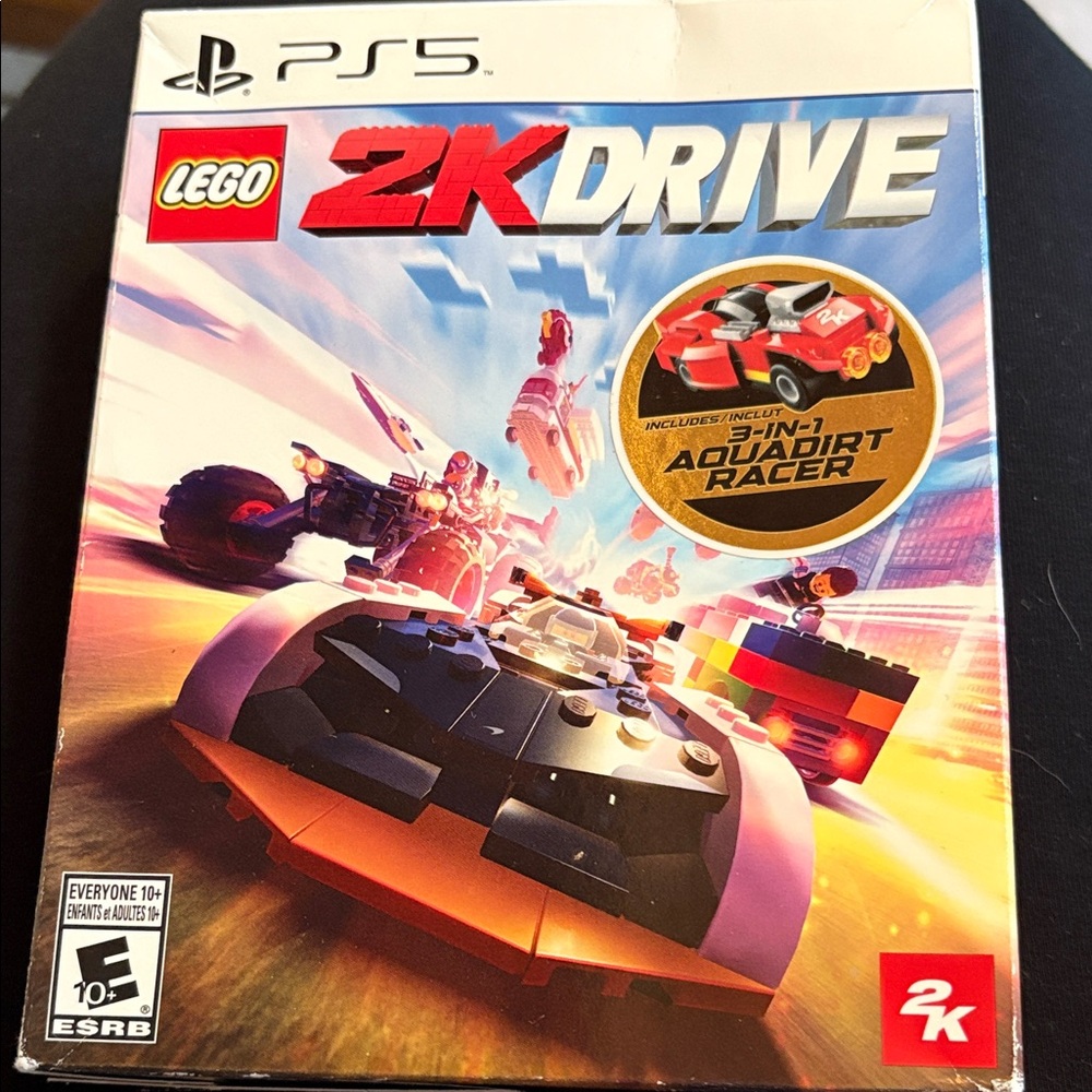 LEGO 2K Drive for PS5 - Red and Black. Sealed box.